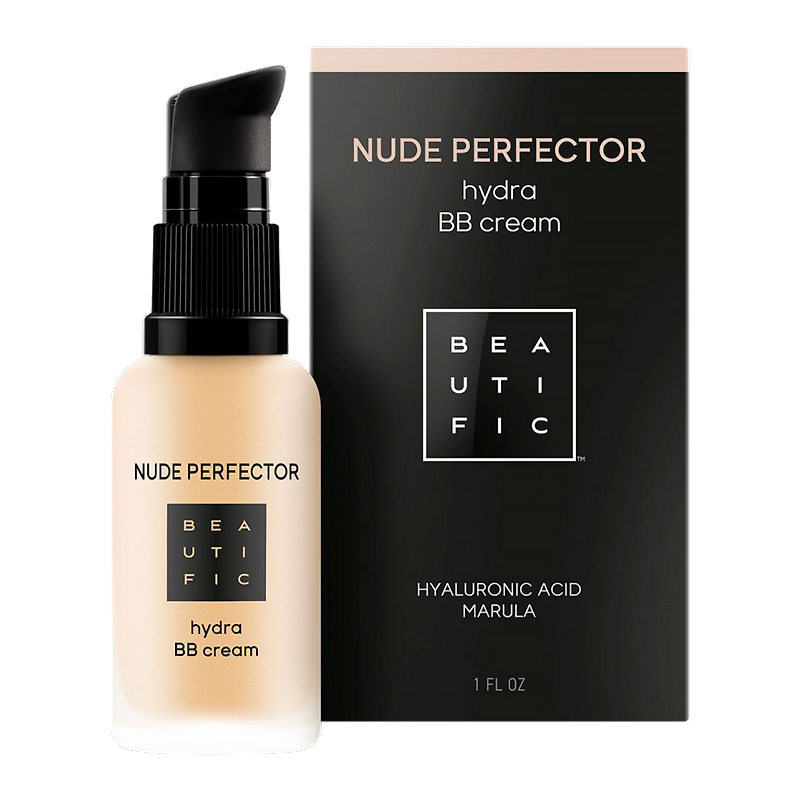 Beautific: Тонирующий ВВ-крем с гиалуроновой кислотой Nude Perfector