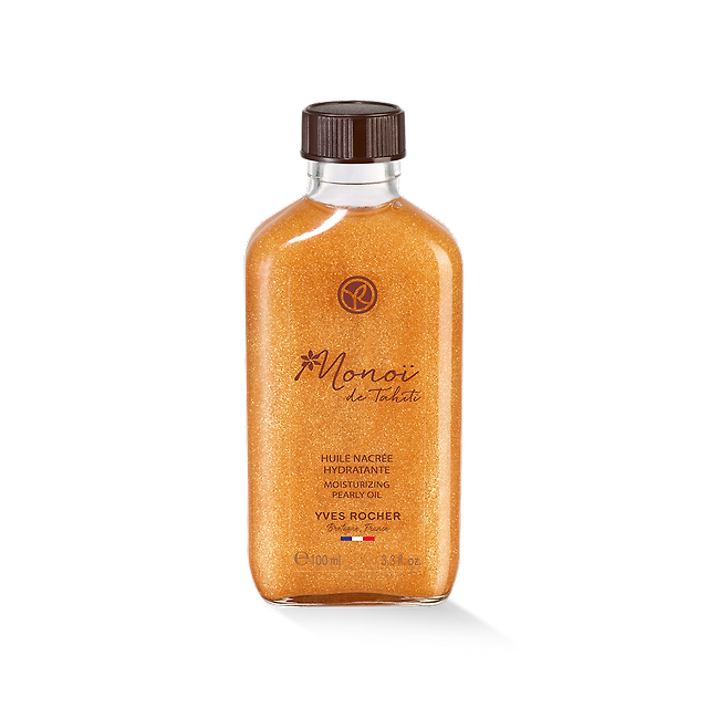 Yves Rocher: Увлажняющее перламутровое масло для тела и волос Моной Де Таити Yves Rocher