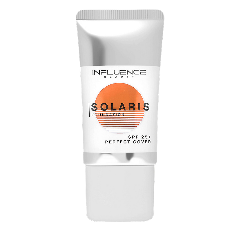 Influence beauty: Тональная основа SOLARIS FOUNDATION SPF 25+, тон 03