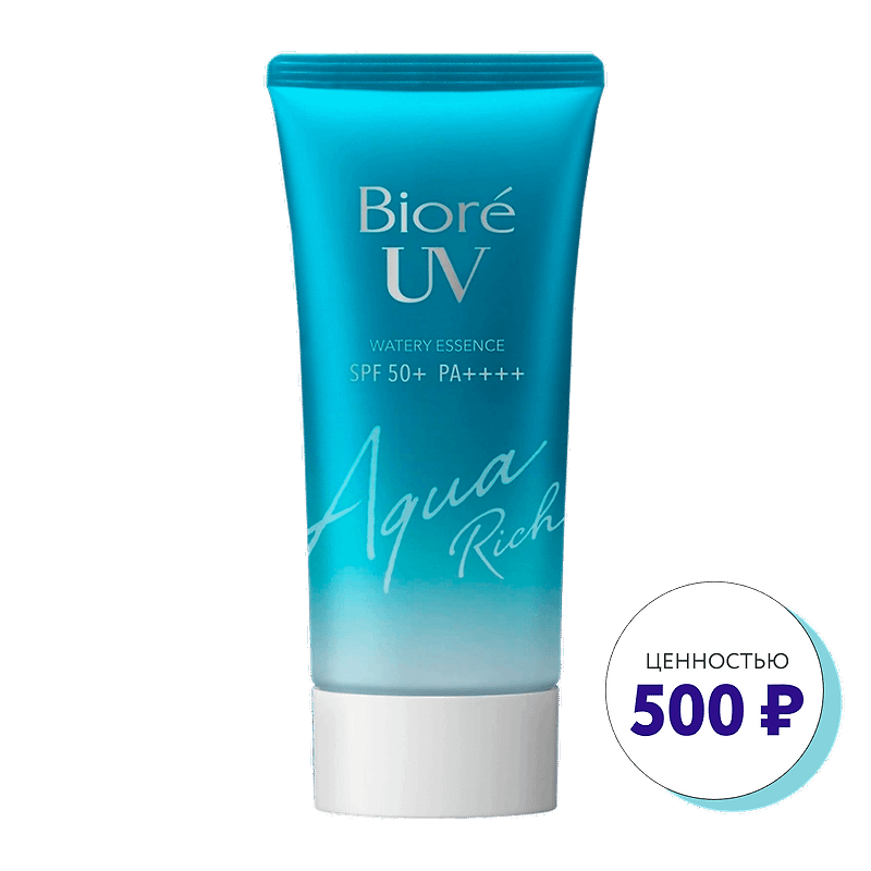 Biore: Солнцезащитный флюид UV Aqua Rich SPF50