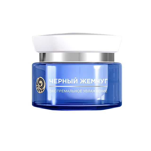 Чёрный Жемчуг: Ночной крем для лица «Экстремальное увлажнение»