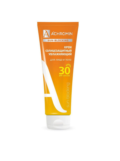 Achromin: Крем солнцезащитный для лица и тела SPF 30