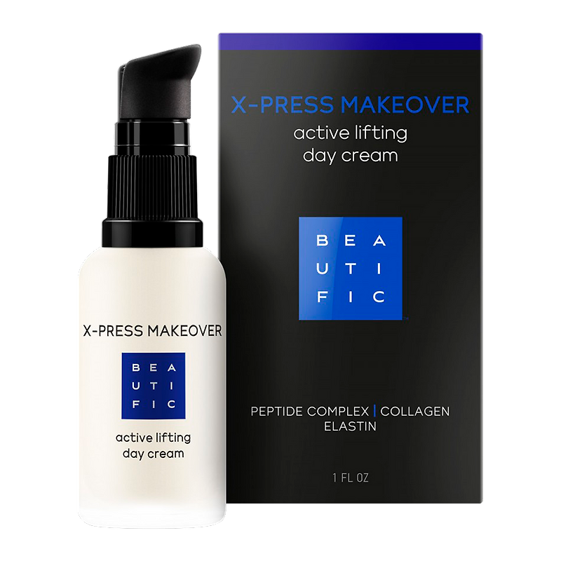 Beautific: Дневной крем от морщин X-press Makeover. Коллаген и матриксил для моментального лифтинга