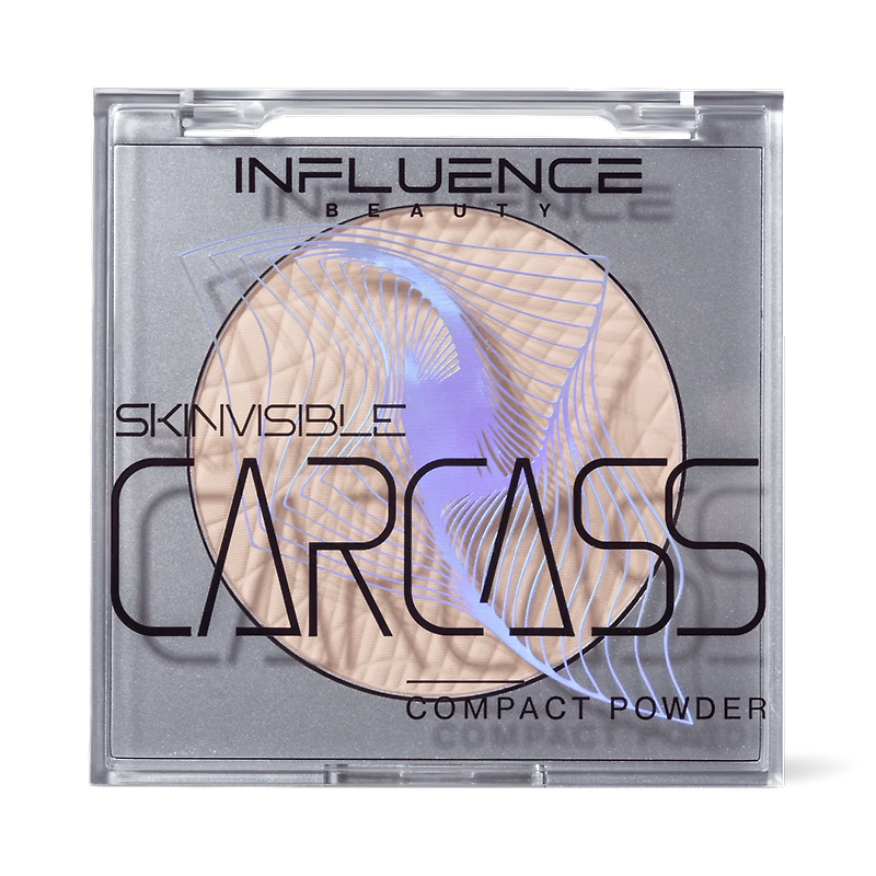 Influence beauty: Компактная пудра SKINVISIBLE CARCASS, оттенок 02