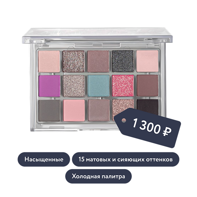 Influence beauty: Палетка теней для век CYBER