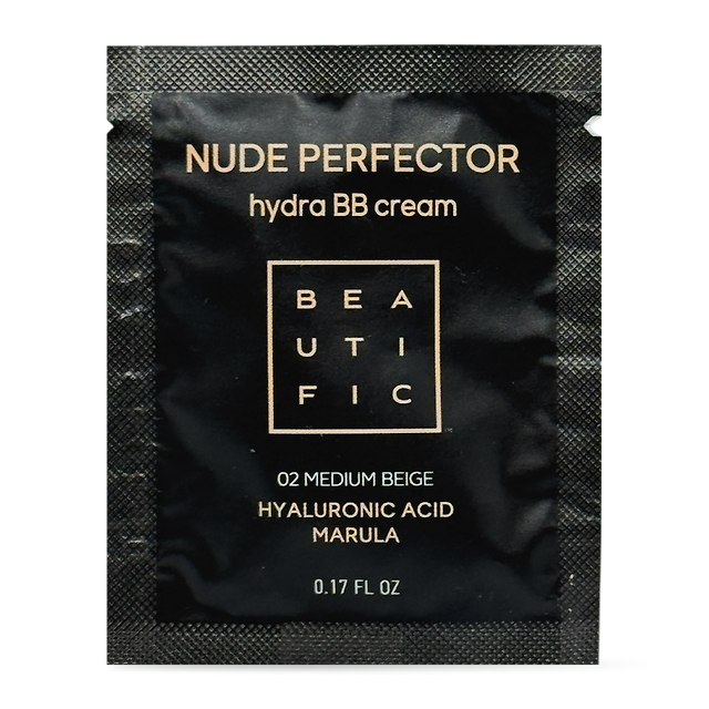 Beautific: ВВ-крем с гиалуроновой кислотой Nude perfector, оттенок №2