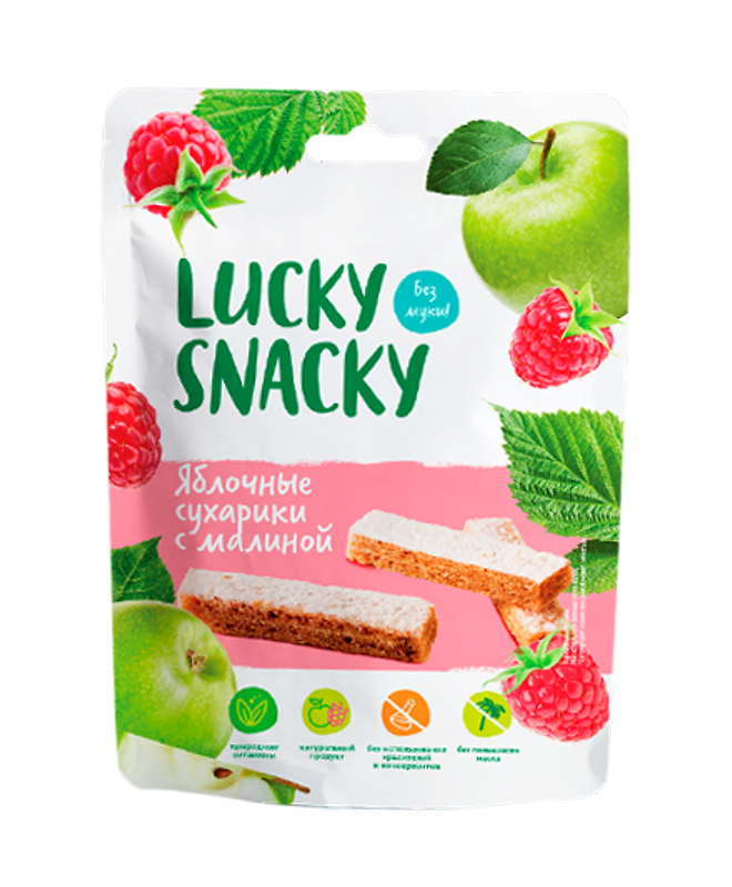 Lucky Snacky: Фруктовые сухарики