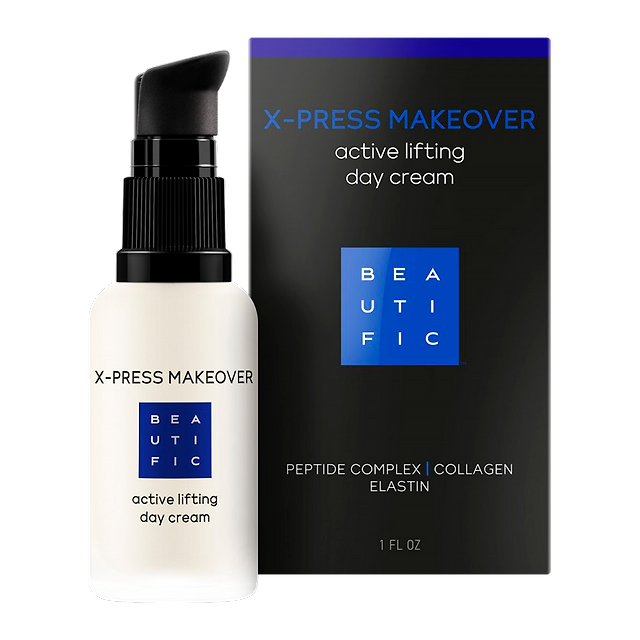 Beautific: Дневной крем от морщин X-press Makeover. Коллаген и матриксил для моментального лифтинга