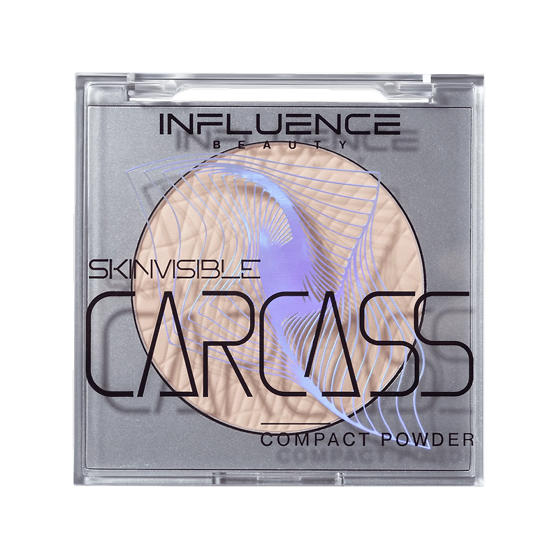 Influence beauty: Компактная пудра SKINVISIBLE CARCASS, оттенок 01