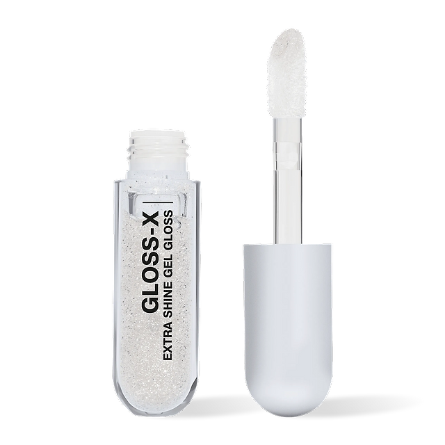 Influence beauty: Прозрачный гель-блеск для губ с золотыми блестками