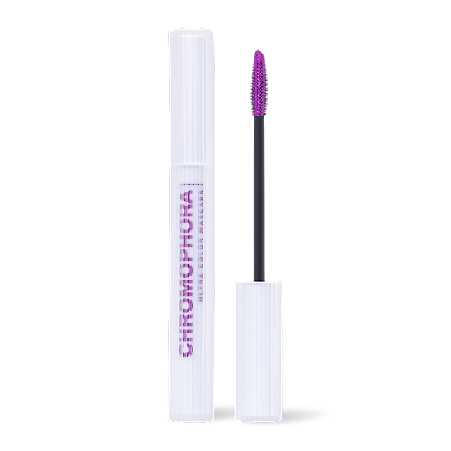 Influence beauty: Цветная тушь для ресниц CHROMOPHORA, тон 02, «Фиолетовый»